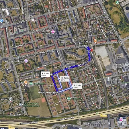 Cph Walk To Near Metro & Airport Apartamento *